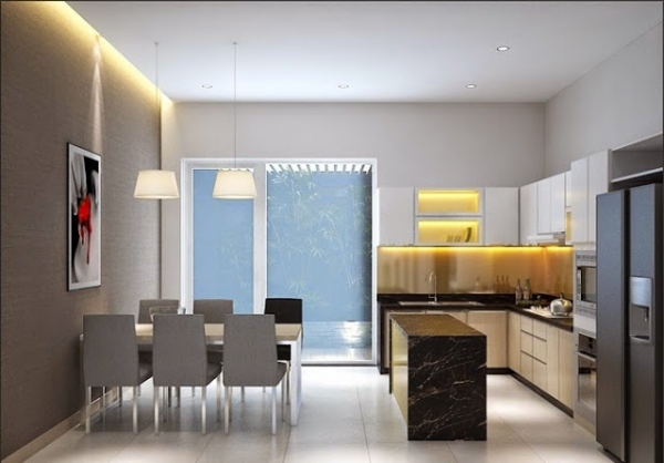 Xu hướng thiết kế tủ bếp inox hiện đại năm 2024