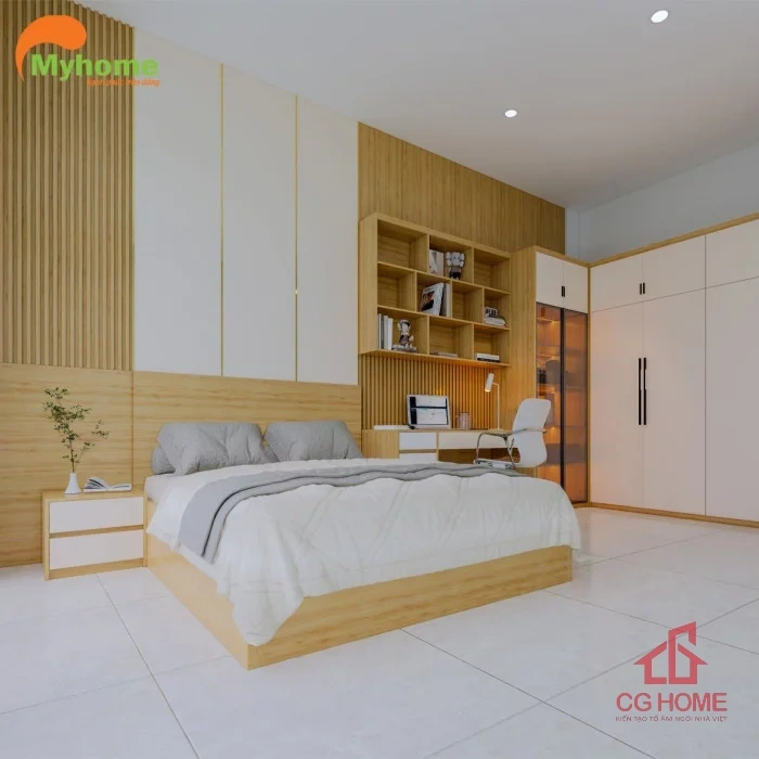 Combo nội thất phòng ngủ diện tích 22m2