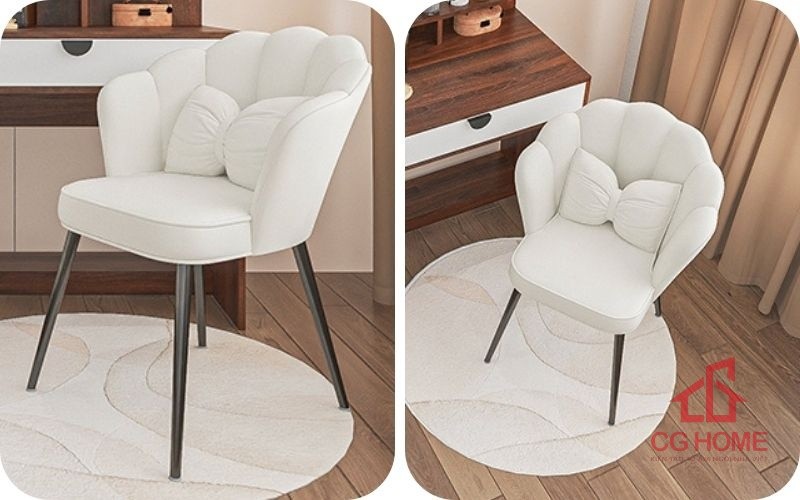 Ghế đôn có đệm bàn trang điểm BTD120-03