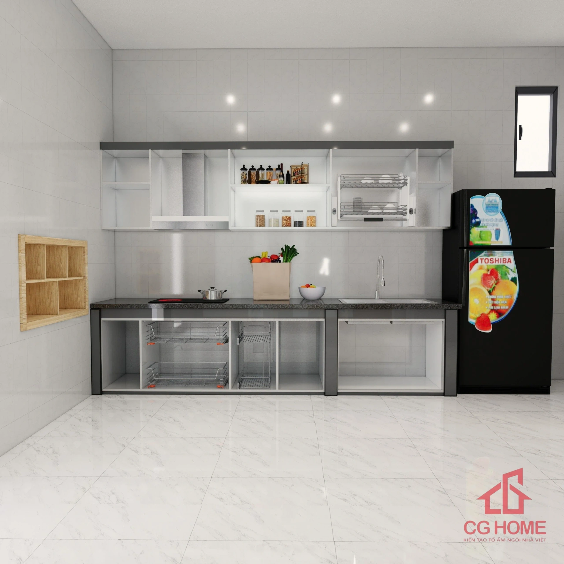 tủ bếp inox kính IKI33 (3)