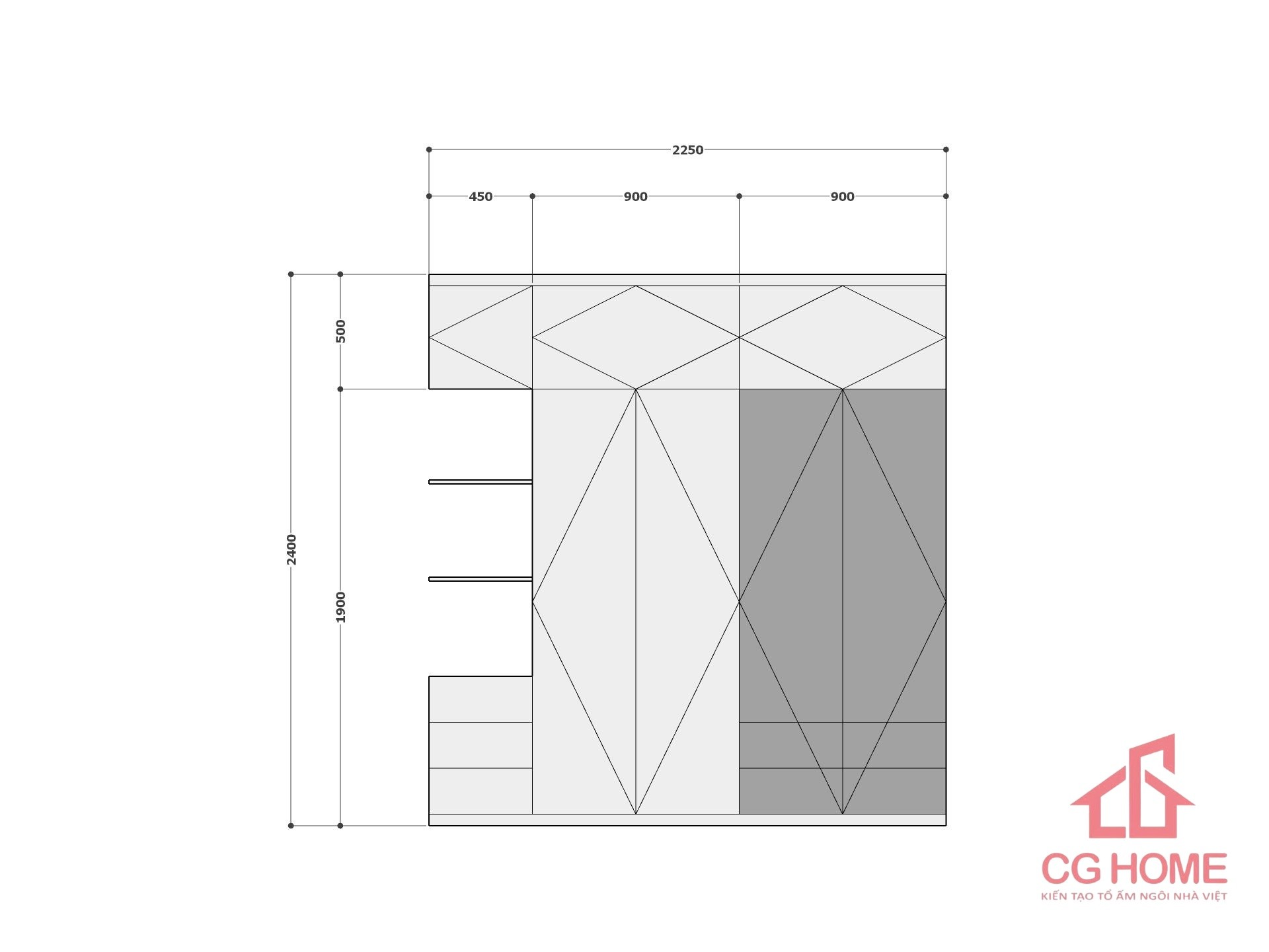 tủ 5 buồng mẫu 4