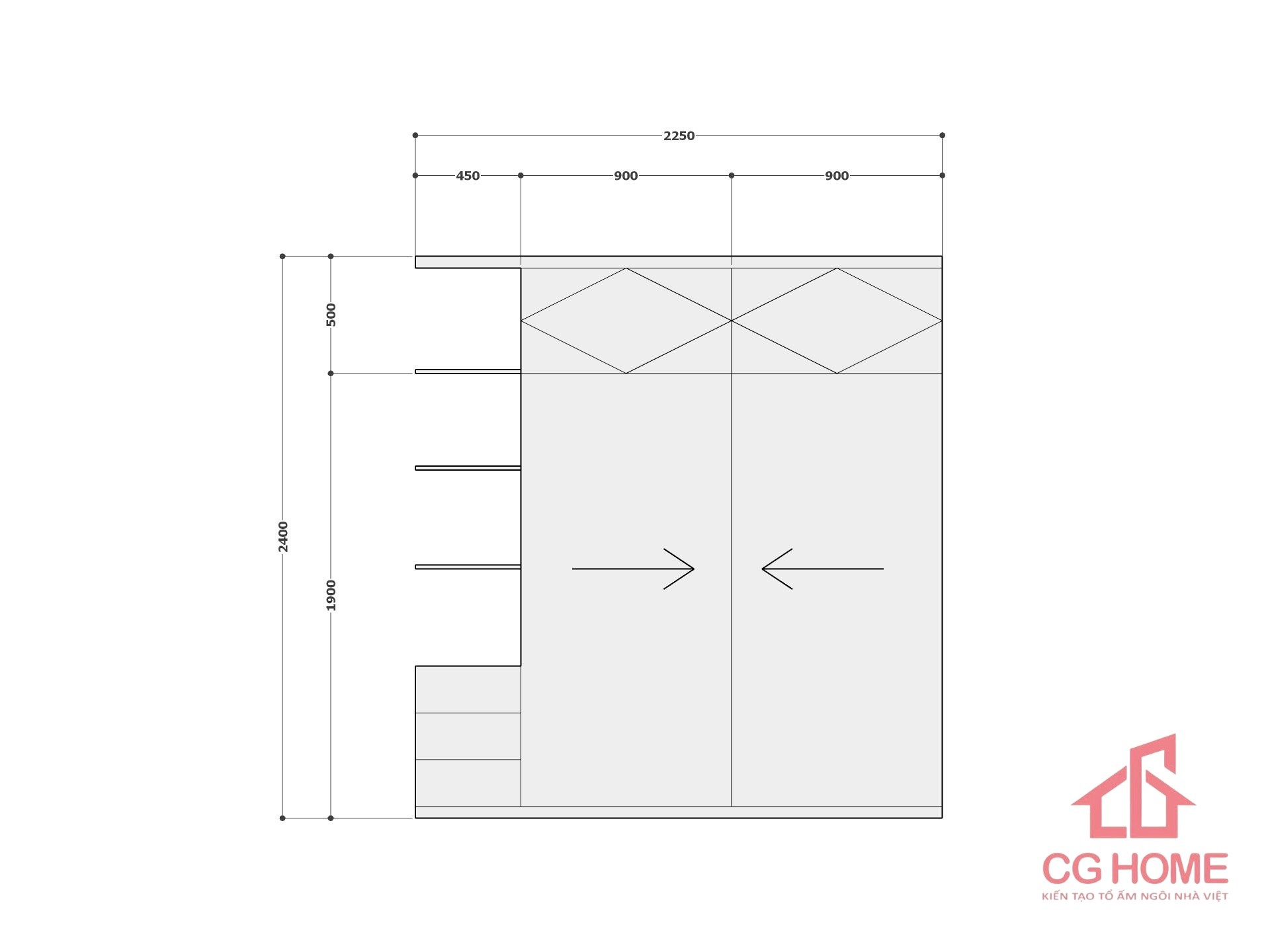 tủ 5 buồng mẫu 5