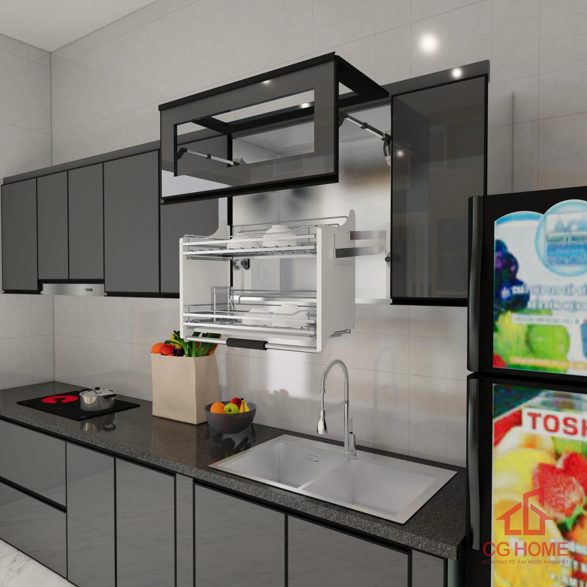 tủ bếp inox kính IKI33 (6)