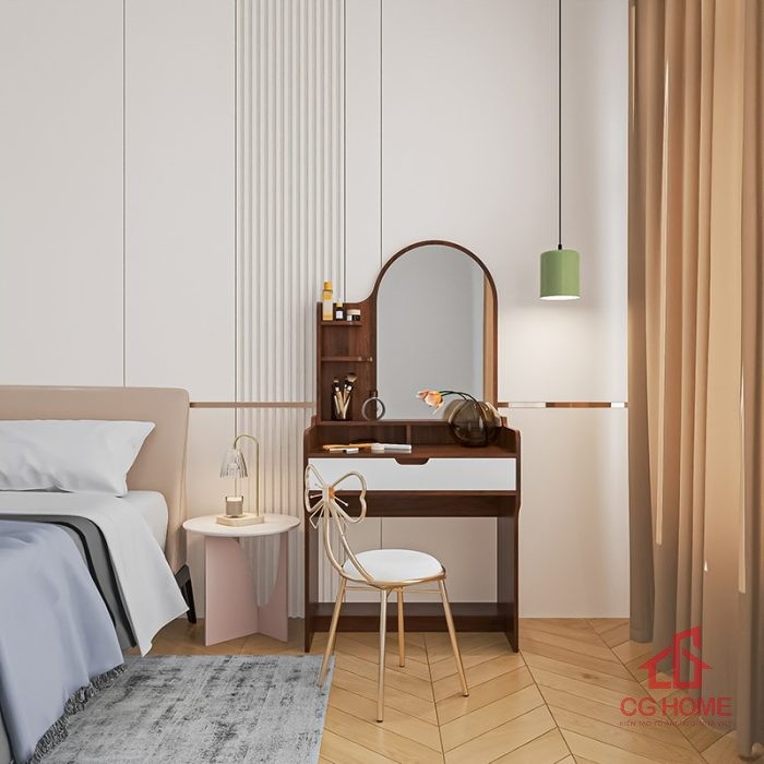 Bàn trang điểm 80cm đa năng BTD80-01