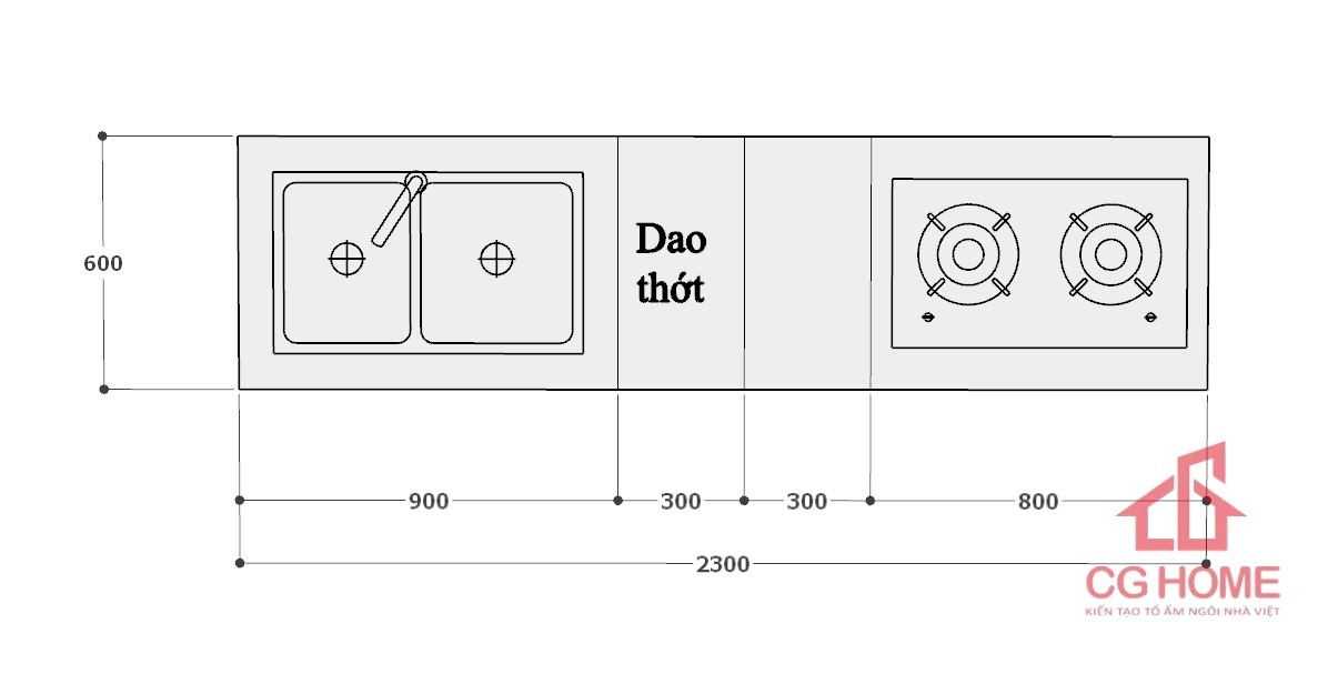 kích thước tủ acrylic IAI23