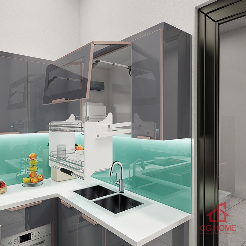 tủ bếp inox cánh acrylic IAI37 (6)