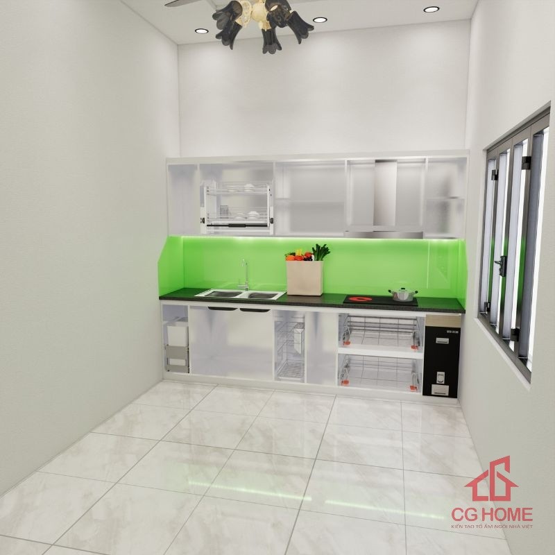 Mẫu tủ bếp inox 304 cánh acrylic mã IAI29 (4)