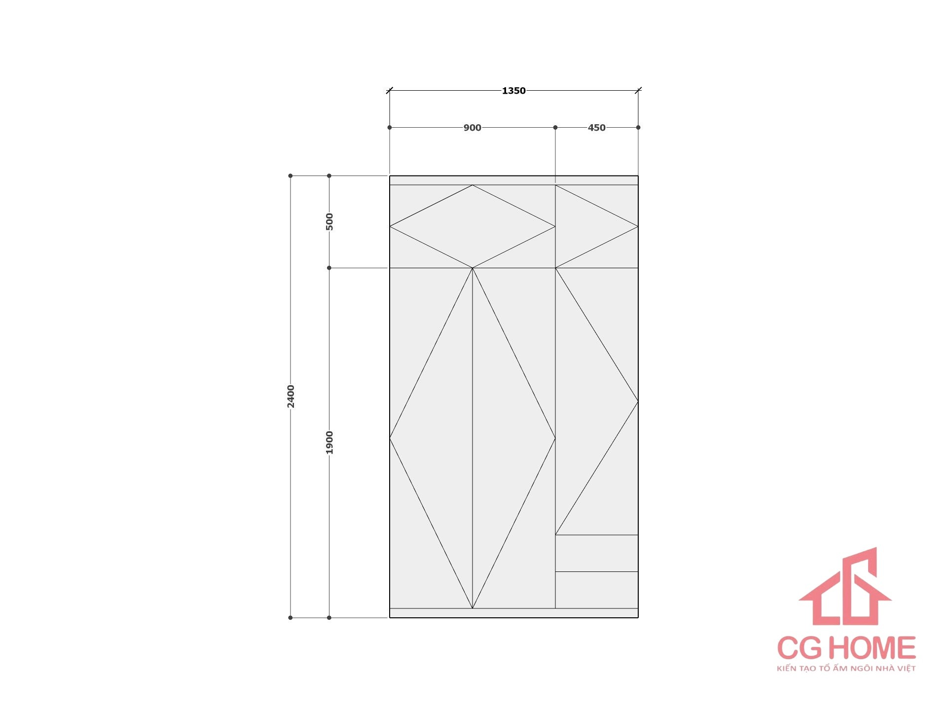 tủ 3 buồng mẫu 2
